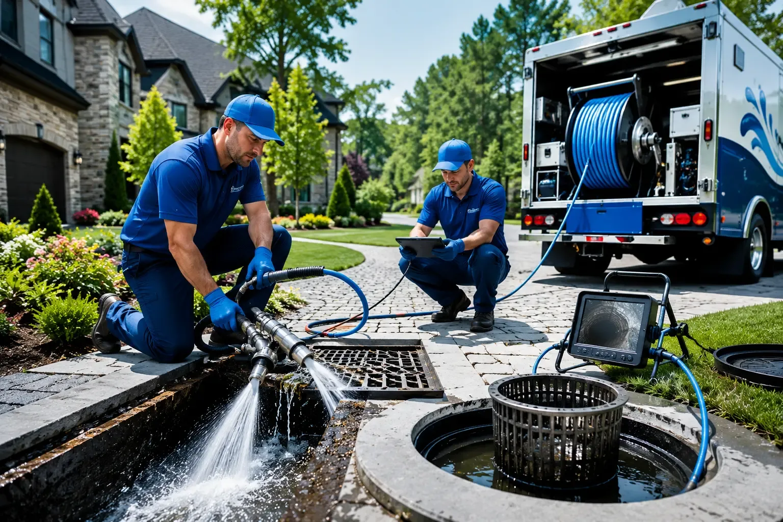 Local outdoor drain cleaning professionals in Agua Dulce, TX